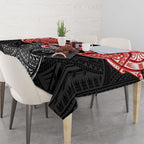Personalized St. George Illawarra Dragons Tablecloth Polynesian Tribal Pattern Style