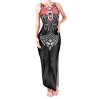 Personalized St. George Illawarra Dragons Tank Maxi Dress Polynesian Tribal Pattern Style