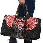 Personalized St. George Illawarra Dragons Travel Bag Polynesian Tribal Pattern Style