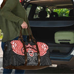 Personalized St. George Illawarra Dragons Travel Bag Polynesian Tribal Pattern Style