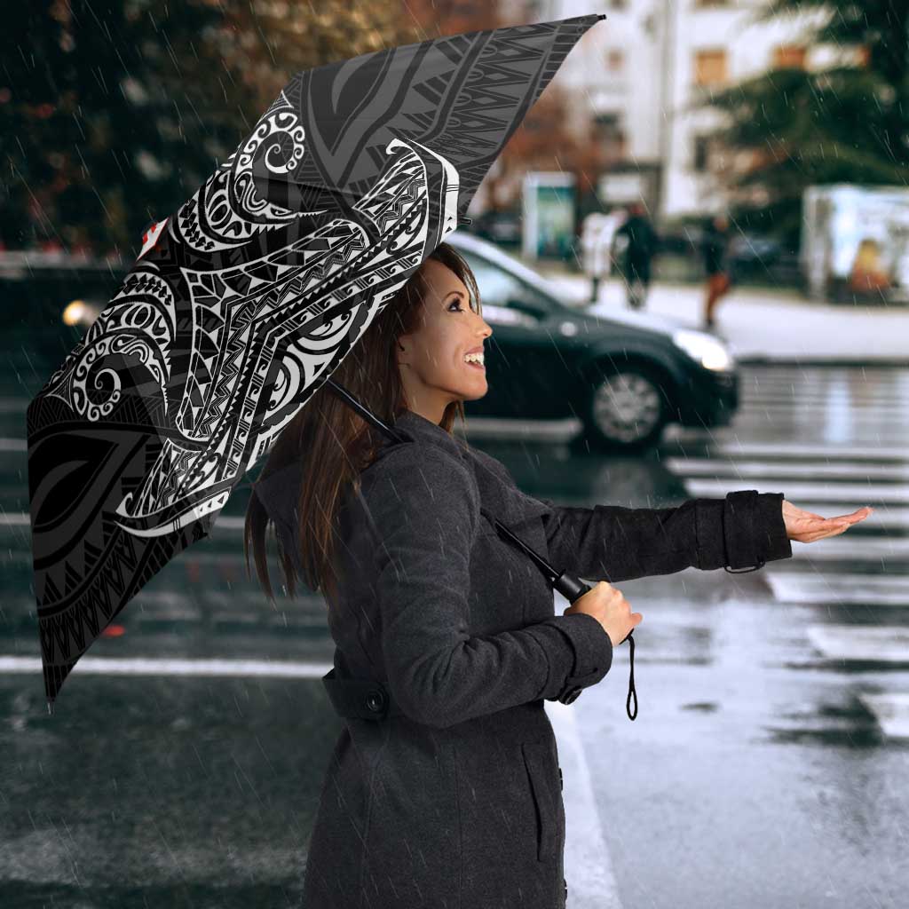 Personalized St. George Illawarra Dragons Umbrella Polynesian Tribal Pattern Style