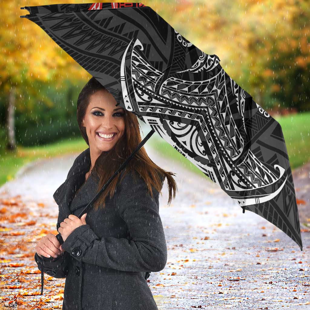 Personalized St. George Illawarra Dragons Umbrella Polynesian Tribal Pattern Style