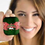 Personalized South Sydney Rabbitohs AirPods Case Polynesian Tribal Pattern Style