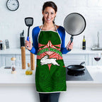 Personalized South Sydney Rabbitohs Apron Polynesian Tribal Pattern Style