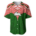 Personalized South Sydney Rabbitohs Baseball Jersey Polynesian Tribal Pattern Style