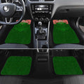 Personalized South Sydney Rabbitohs Car Mats Polynesian Tribal Pattern Style