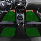 Personalized South Sydney Rabbitohs Car Mats Polynesian Tribal Pattern Style