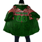 Personalized South Sydney Rabbitohs Cloak Polynesian Tribal Pattern Style