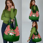 Personalized South Sydney Rabbitohs Grocery Bag Polynesian Tribal Pattern Style