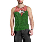 Personalized South Sydney Rabbitohs Men Tank Top Polynesian Tribal Pattern Style