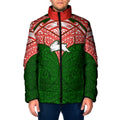 Personalized South Sydney Rabbitohs Padded Jacket Polynesian Tribal Pattern Style