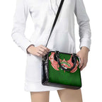 Personalized South Sydney Rabbitohs Shoulder Handbag Polynesian Tribal Pattern Style