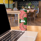 Personalized South Sydney Rabbitohs Skinny Tumbler Polynesian Tribal Pattern Style