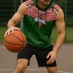 Personalized South Sydney Rabbitohs Sleeveless Hoodie Polynesian Tribal Pattern Style