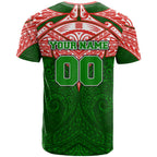 Personalized South Sydney Rabbitohs T Shirt Polynesian Tribal Pattern Style