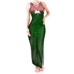 Personalized South Sydney Rabbitohs Tank Maxi Dress Polynesian Tribal Pattern Style