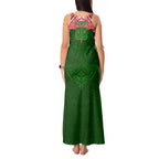 Personalized South Sydney Rabbitohs Tank Maxi Dress Polynesian Tribal Pattern Style