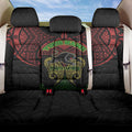 Personalized Penrith Panthers Back Car Seat Cover Polynesian Tribal Pattern Style