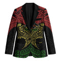 Personalized Penrith Panthers Blazer Polynesian Tribal Pattern Style