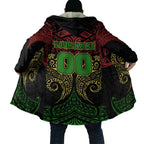 Personalized Penrith Panthers Cloak Polynesian Tribal Pattern Style