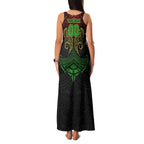 Personalized Penrith Panthers Family Matching Tank Maxi Dress and Hawaiian Shirt Polynesian Tribal Pattern Style