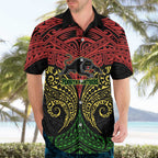 Personalized Penrith Panthers Hawaiian Shirt Polynesian Tribal Pattern Style