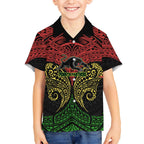 Personalized Penrith Panthers Hawaiian Shirt Polynesian Tribal Pattern Style