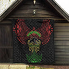 Personalized Penrith Panthers Quilt Polynesian Tribal Pattern Style