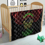 Personalized Penrith Panthers Quilt Polynesian Tribal Pattern Style