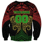 Personalized Penrith Panthers Sweatshirt Polynesian Tribal Pattern Style