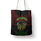 Personalized Penrith Panthers Tote Bag Polynesian Tribal Pattern Style