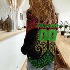 Personalized Penrith Panthers Women Casual Shirt Polynesian Tribal Pattern Style