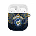 Personalized Parramatta Eels AirPods Case Polynesian Tribal Pattern Style