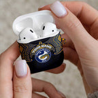 Personalized Parramatta Eels AirPods Case Polynesian Tribal Pattern Style