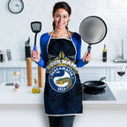 Personalized Parramatta Eels Apron Polynesian Tribal Pattern Style