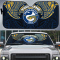 Personalized Parramatta Eels Auto Sun Shade Polynesian Tribal Pattern Style