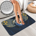 Personalized Parramatta Eels Bathroom Set Polynesian Tribal Pattern Style