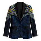 Personalized Parramatta Eels Blazer Polynesian Tribal Pattern Style