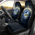 Personalized Parramatta Eels Car Seat Cover Polynesian Tribal Pattern Style