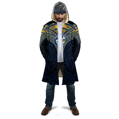 Personalized Parramatta Eels Cloak Polynesian Tribal Pattern Style