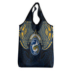 Personalized Parramatta Eels Grocery Bag Polynesian Tribal Pattern Style