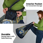 Personalized Parramatta Eels Grocery Bag Polynesian Tribal Pattern Style