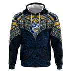 Personalized Parramatta Eels Hoodie Polynesian Tribal Pattern Style