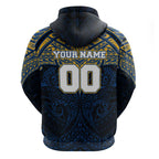 Personalized Parramatta Eels Hoodie Polynesian Tribal Pattern Style