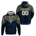 Personalized Parramatta Eels Hoodie Polynesian Tribal Pattern Style