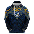 Personalized Parramatta Eels Hoodie Polynesian Tribal Pattern Style