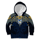 Personalized Parramatta Eels Kid Hoodie Polynesian Tribal Pattern Style