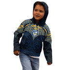 Personalized Parramatta Eels Kid Hoodie Polynesian Tribal Pattern Style