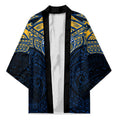 Personalized Parramatta Eels Kimono Polynesian Tribal Pattern Style