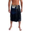 Personalized Parramatta Eels Lavalava Polynesian Tribal Pattern Style